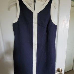 TALBOTS Blue and White Business Casual  Sz12